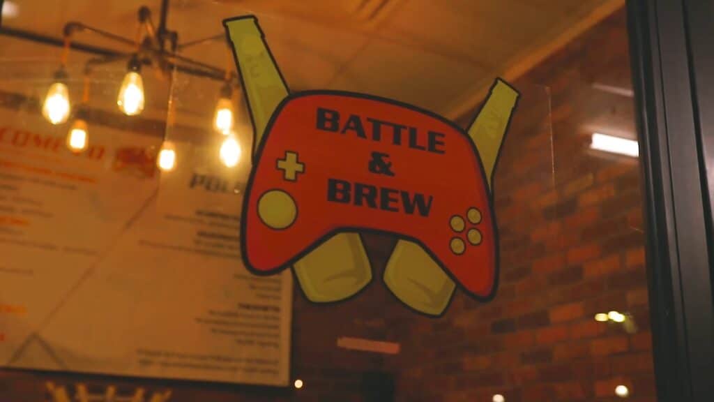 Battle & Brew Logo