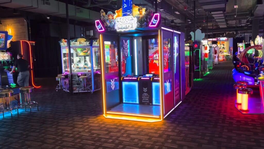 Arcades in dave & Buster's Kirkland