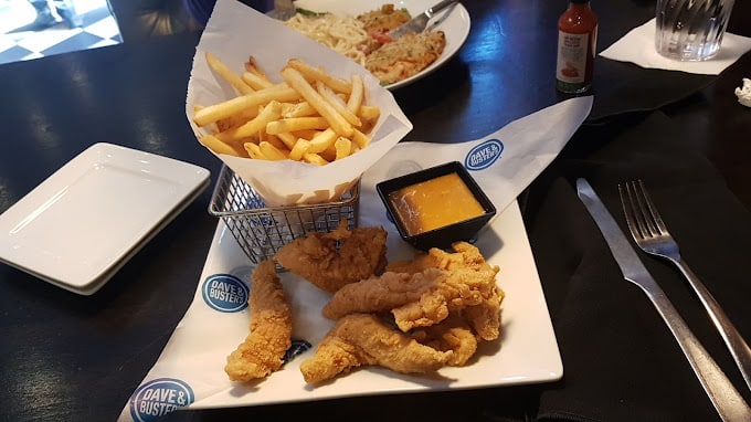 Food at Dave & Buster's