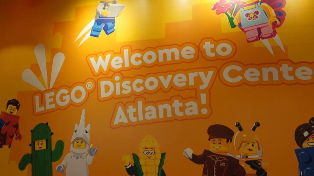 Entry to Lego Discovery Center Atlanta